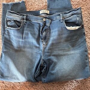 Abercrombie & Fitch Medium Blue Super Skinny Jeans